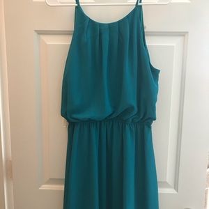 Teal dress